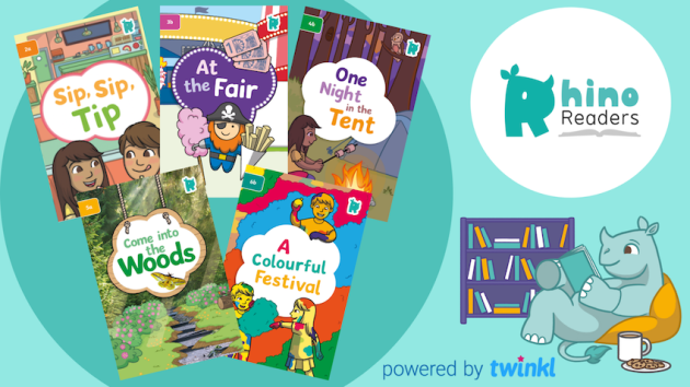 Example of Rhino Reader Books