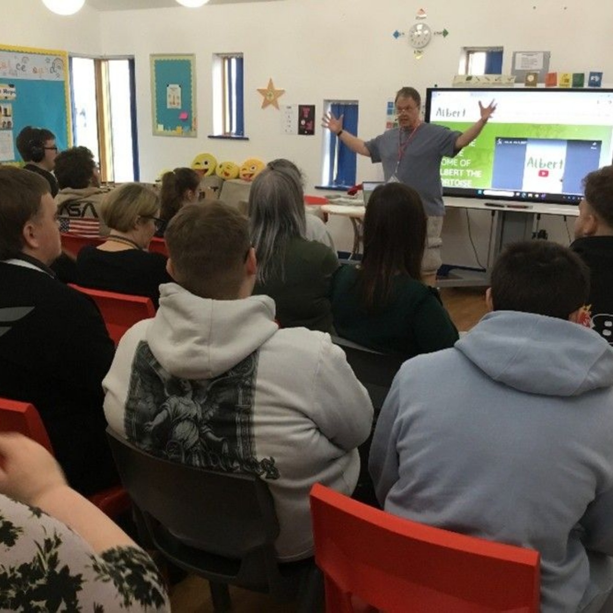 The Castle School - World Book Day visit