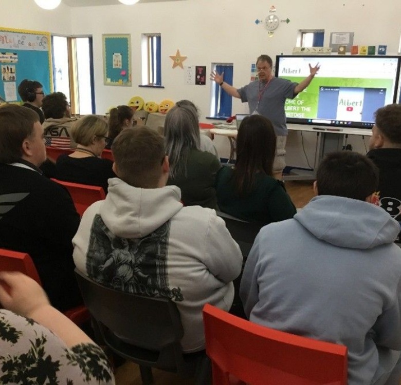 The Castle School - World Book Day visit